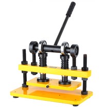 다이모공구 가죽공예 가죽펀칭 컬러철형핸드프레스(옐로우)