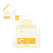 닥터비타 미백 화이트닝 비타민C 마스크팩, 1매입, 10개