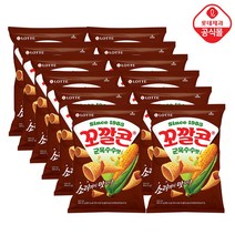 롯데제과 꼬깔콘 군옥수수맛, 72g, 12개