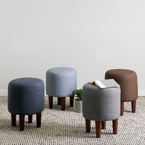 한샘몰X씨엘로 프라페 가죽소파 스툴 (4종/택1), E형 베이지(E)