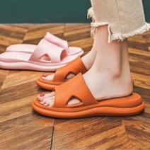 층간소음방지 슬리퍼 남여 거실화 푹신한 임산부 홈슬리퍼 사무실 실내화 8종-K100, 핑크/265
