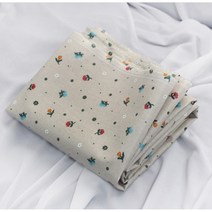 혜인천 대폭-린넨 라미네이트) 린넨꽃