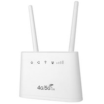 유심라우터 국내포켓와이파이 4000mah 배터리 lte 무선 3g 4g wifi 라우터 sim 카드 슬롯 2.4ghz 야외 모바일 핫스팟 네트워킹 300mbps rj45 lan, 아시아 버전, 우리 플러그