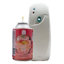 아로마에어 자동 타이머 방향제 분사기+리필 향캔 세트, 향캔3개(기계없음)_헤이즐넛커피향