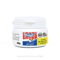 팀버메이트 우드필러 (200g) 수용성 목재 메꾸미 보수, 월넛(WALNUT)