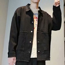 봄 자켓 야상 캐주얼 남방 트러커 남성 청 빈티지 6OR 남자 숏 아우터 데일리