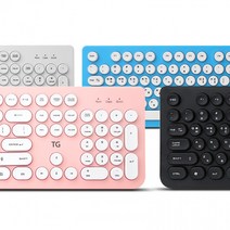 TG-K8600U 아이솔레이션 슬림 저소음 적축 키보드, 블랙
