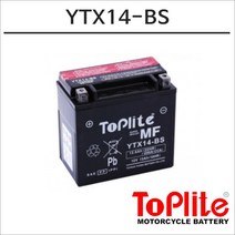 탑라이트 대만 유아사 배터리 YTX14-BS, 10