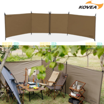 코베아 고스트 윈드 스크린 2 캠핑 사이드월 바람막이 확장형 텐트 헥사 타프 가림막, 고스트 윈드스크린