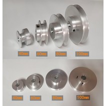40mm 100mm V-벨트 풀리 단일 그루브 A 형, 12 22mm_02 60mm