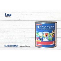 럭스 슈퍼프라이머 1L 언더코트 슈퍼젯소 칼라 젯소, 백색, 화이트, 1개