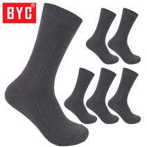 BYC 남자 참숯지압양말 6켤레