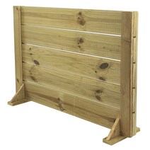 우드파티션 칸막이 가림막 방부목, 원목, 41 x 30