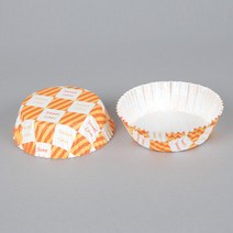 천운패키지 페트컵몰드90 오렌지 1묶음(100매) 90x30, 단품