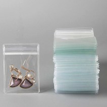 PK글로벌 100P 액세서리 산화방지 지퍼백 스크래치방지 PVC 투명 비닐, W6*H8cm