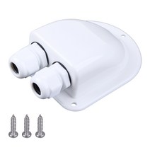 모터 홈 캐러밴 보트 자동차 액세서리를위한 지붕 더블 와이어 입구 정션 상자, 1개