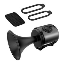 자전거벨Electric Bike Horn Mountain Bicycle Bell Universal Accessories To Remind Cars And Pedestrian, 03 Black