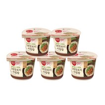 CJ 햇반 컵반 강된장보리 비빔밥 280g X 5개