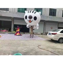 애드벌룬 에드벌룬 대형풍선 큰 만화 풍선 쇼 떨어지는 공 pvc 열기구 광고 풍선 위해, 맞춤형 리프트오프 제품2f812
