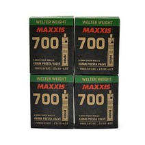 MAXXIS 웰터 웨이트 700x23-32C 바이크 이너 튜브 Presta FV 4 팩, Presta 60mm