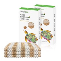 비긴에코 생분해 옥수수PLA 수세미 3매 2박스 총6매, 단품, 단품