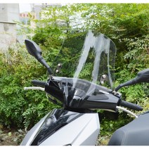 전기스쿠터 범용 스톰gt 미니쿠 타이탄1000 윈드스크린 npro 와코, B타입 투명(40~45cm)