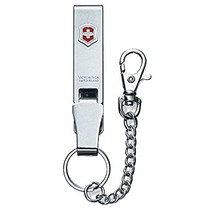 Victorinox 빅토리녹스 Hunter 헌터 벨트 펜던트 멀티클립 메탈 실버 포켓