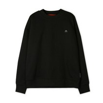 무스너클 남성 마린 파크 로고 블랙 맨투맨 M32MS650 292