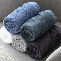 클라우망 호텔수건 코마사 30수 170g CP30170, 블루, 1장