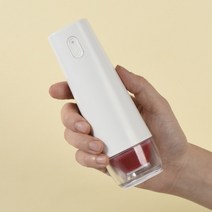 드립백소분기 과립 분발 자동 계량기 정량분배기 가정용 충전 핸드헬드 진공기 주방 보관 에어 펌프 휴대용, 02 white