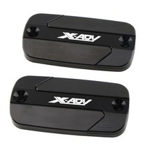 혼다 XADV750 17-21년식 마스터실린더 캡 브레이크 오일 커버 포트 튜닝 커스텀, 블랙(장착나사)개