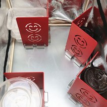 오토바이 배달통 칸막이 음식물 파티션 탑박스 칸마기, 4 블록 + 1 플레이트 [48L]