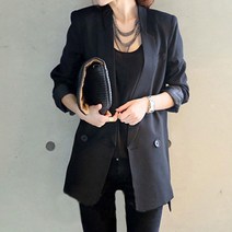데일로엔 여성용 데일로엔 여성용 베이직 심플 자켓