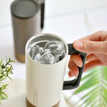 안새는 에스프레소 미숫가루 텀블러 마개 소량제작 다이소텀블러 B16, 그레이