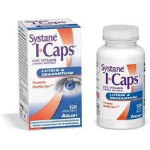 미국 직구 Systane ICaps 제아잔틴 Vitamin & Mineral Supplement 화이트 패키지 120tablet 1PACK, 수량, 상세참조