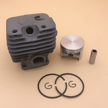 [해외]HUNDURE 52mm 실린더 피스톤 링 키트 Stihl MS381 MS 381 전기 톱 1119 020 1204 교체 예비 부품, MS381 실린더 52MM