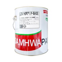 삼화페인트 락카페인트 백색 유광 무광 반광, 무광4L, 4000ml, 1개