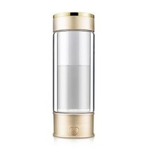 수소수 생성기 정수 알칼리 이온수 전해수기 수소 병 420ml 일본 티타늄 품질 수소가 풍부한 물 컵 이온화 장치 메이커발전기 슈퍼 산화 방지제 orp, 주황색
