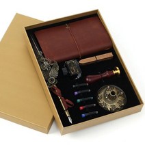 엔틱만년필 만년필입문용 8종 깃털만년필 노트세트, 상세페이지 참조, 상세페이지 참조