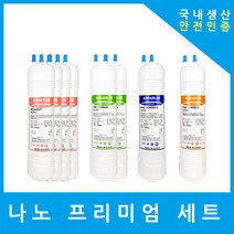 현대큐밍정수기필터 호환 프리미엄 1년 세트, (HUNQMTON)프리미엄 11인치단방향8개