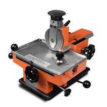 금속 명판 타각기 마킹 인자기 기계 조각기 알루미늄, 반자동 + 6mm 문자(픽스처 + 공구)
