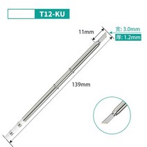 전기용접기 논가스용접기 인두 펜 세트t12 k 시리즈 납땜 인두 팁 t12-kl kf kr ku 시리즈 인두 팁 for hakko fx951 stc and oled 전기 납땜, t12구