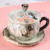 분청 콜링 한송이 쌍화차잔 (240ml)