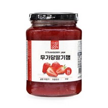 초록원 무가당 딸기잼 480G 효도 선물, 1병