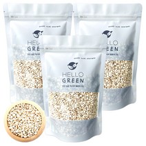 헬로우그린 국내산 볶은 율무 350gX3(팩) 총1.05kg 저온 로스팅, 350g(팩) 3개, 350g, 3개