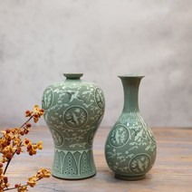 고려청자 매주병 한국 전통 공예품 외국인 선물, 소