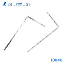[SHINWA] 신와 곱자/직각자/사시가네/한옥 건축용/NO.10596 (척/우라메), 1개