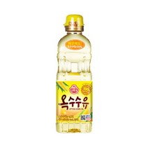 오뚜기 옥수수유 식용유 튀김유 튀김기름 기름 식자재 0.5L 1개