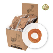 라이브잇 제로랩스 반려동물 영마진 백프로 터키츄 링 S 15g, 칠면조, 260개
