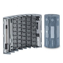 대통 모양 휴대용 정밀 드라이버 세트 126 IN 1 십자 일자 미니 안경 시계 아이폰 별 나사 비트 컴퓨터 노트북, 120개의 고경도 비트 +5개의 공구 + 탈자성 기능